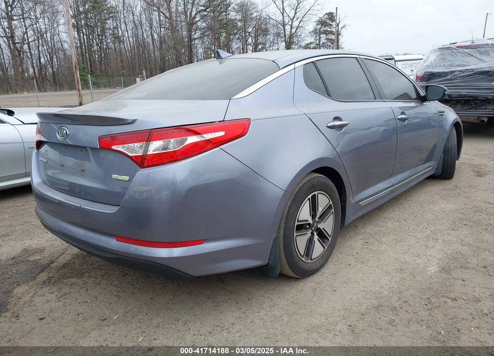 2012 KIA OPTIMA HYBRID VIN: KNAGM4AD3C5011946
