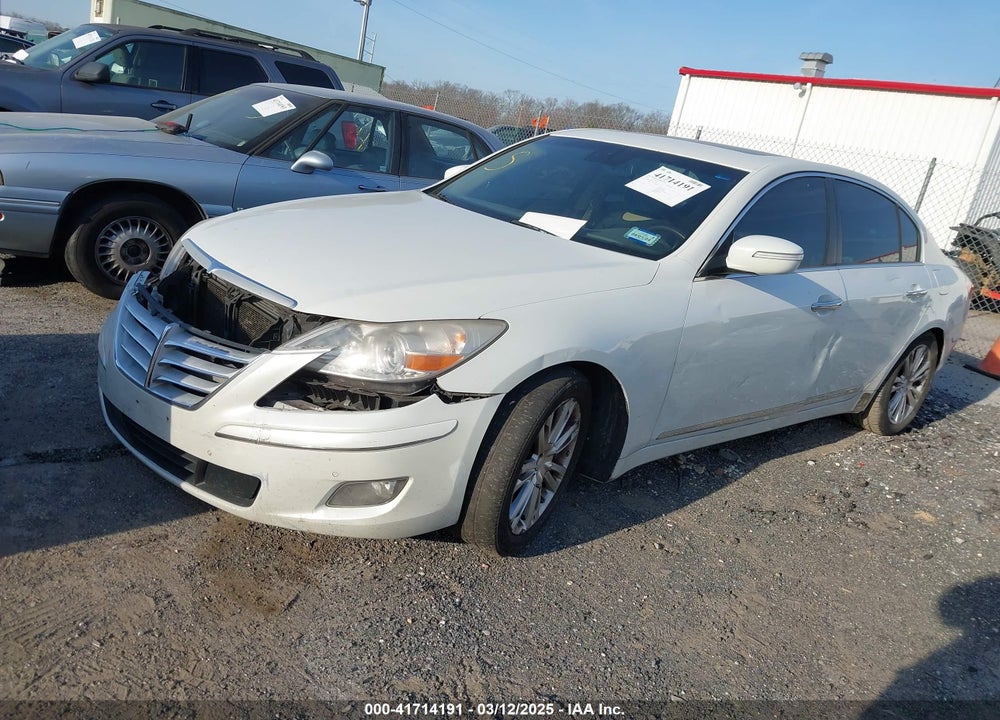 2010 HYUNDAI GENESIS VIN: KMHGC4DF7AU107192