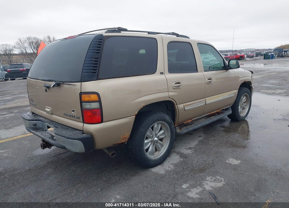 2005 CHEVROLET TAHOE LT VIN: 1GNEK13T25J143083