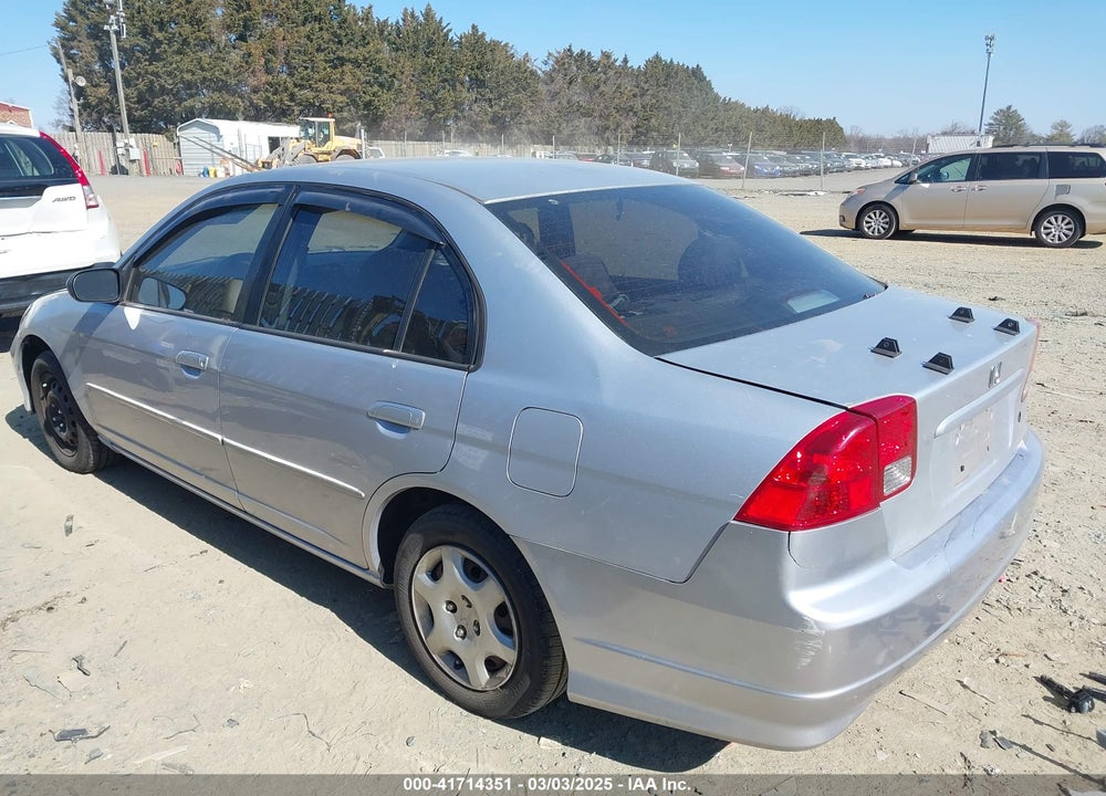 2005 HONDA CIVIC LX VIN: 1HGES16555L027940