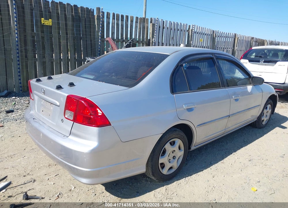 2005 HONDA CIVIC LX VIN: 1HGES16555L027940