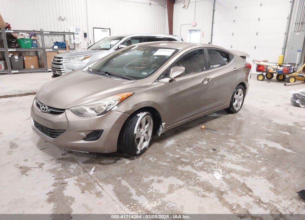 2013 HYUNDAI ELANTRA VIN: 5NPDH4AE8DH380869