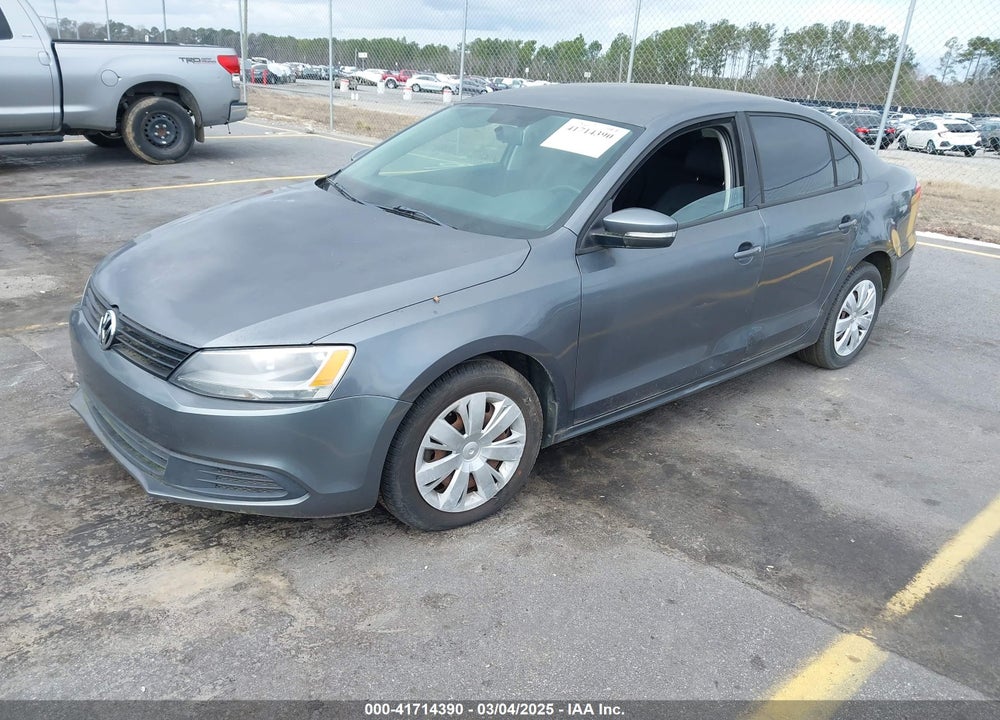 2012 VOLKSWAGEN JETTA 2.5L SE VIN: 3VWDP7AJ0CM311651