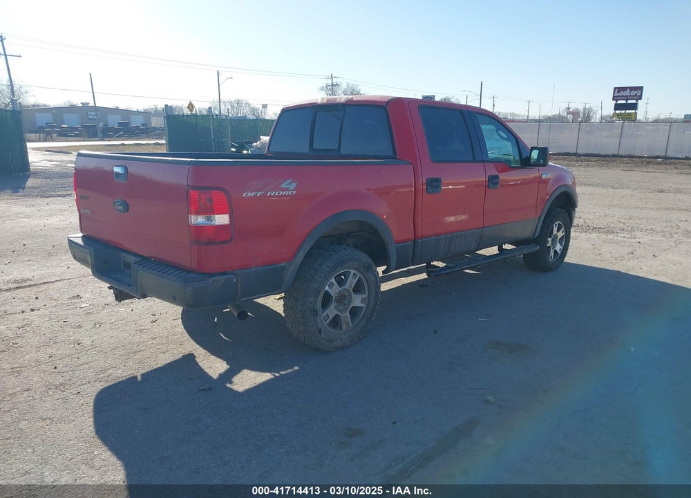 2004 FORD F-150 FX4/LARIAT/XLT VIN: 1FTPW14514KA56788