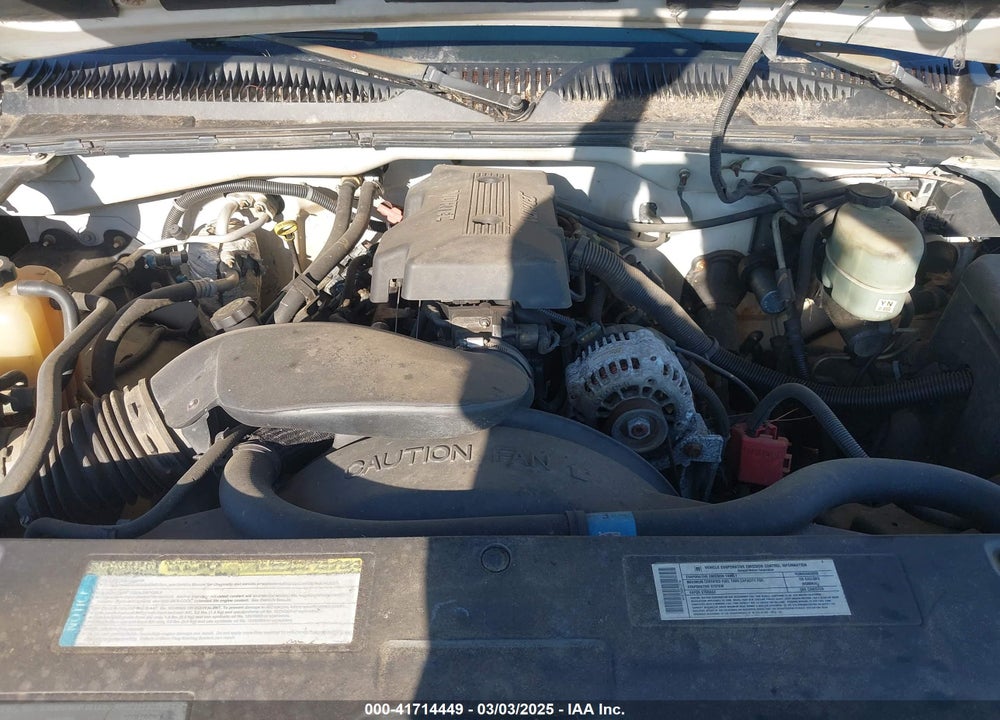 2000 CHEVROLET SILVERADO 2500 VIN: 1GCGK29U5YE380137