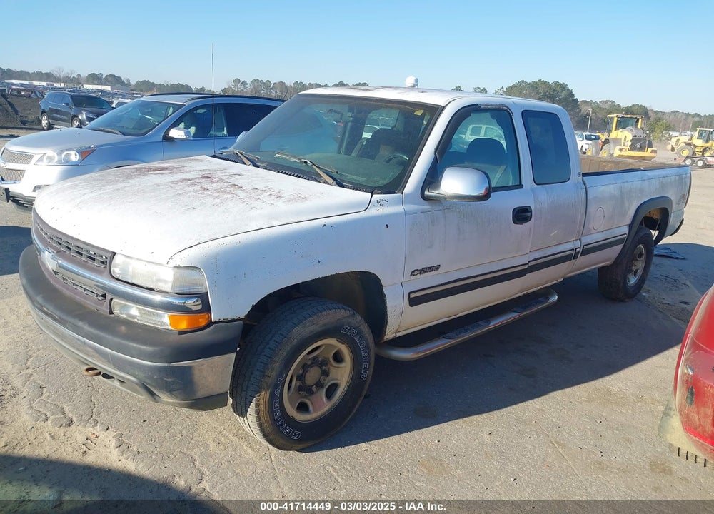 2000 CHEVROLET SILVERADO 2500 VIN: 1GCGK29U5YE380137