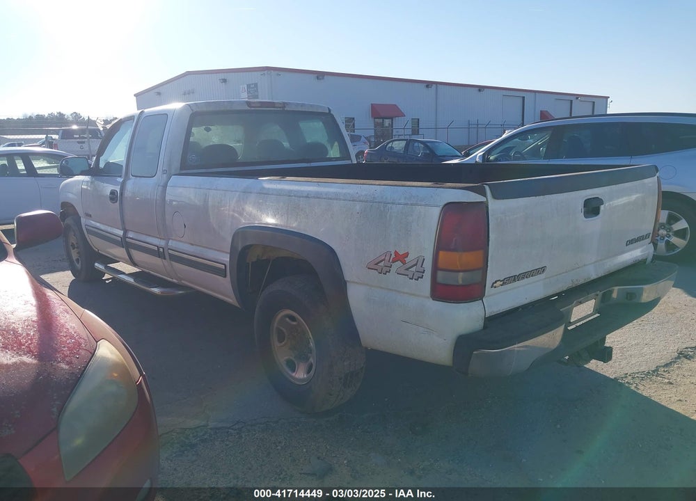 2000 CHEVROLET SILVERADO 2500 VIN: 1GCGK29U5YE380137