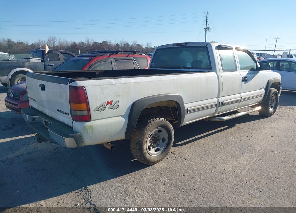 2000 CHEVROLET SILVERADO 2500 VIN: 1GCGK29U5YE380137