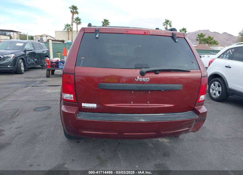 2008 JEEP GRAND CHEROKEE LAREDO VIN: 1J8GS48KX8C153221