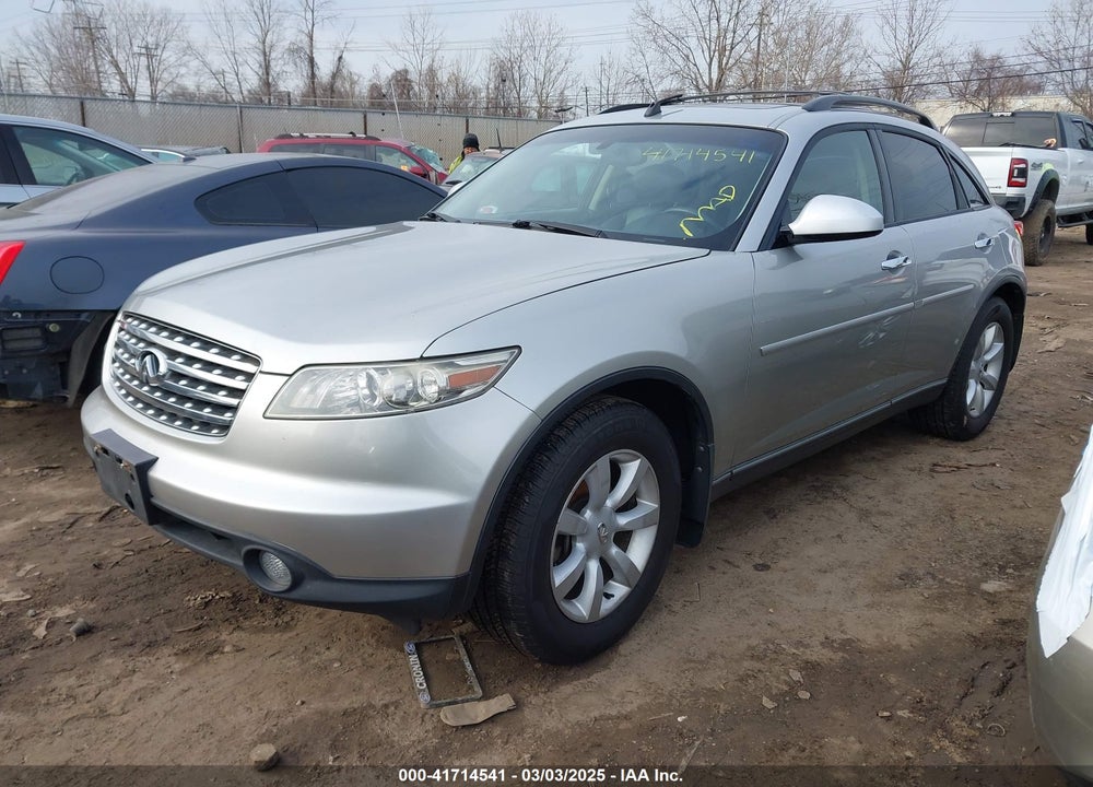 2005 INFINITI FX35 VIN: JNRAS08W45X219596