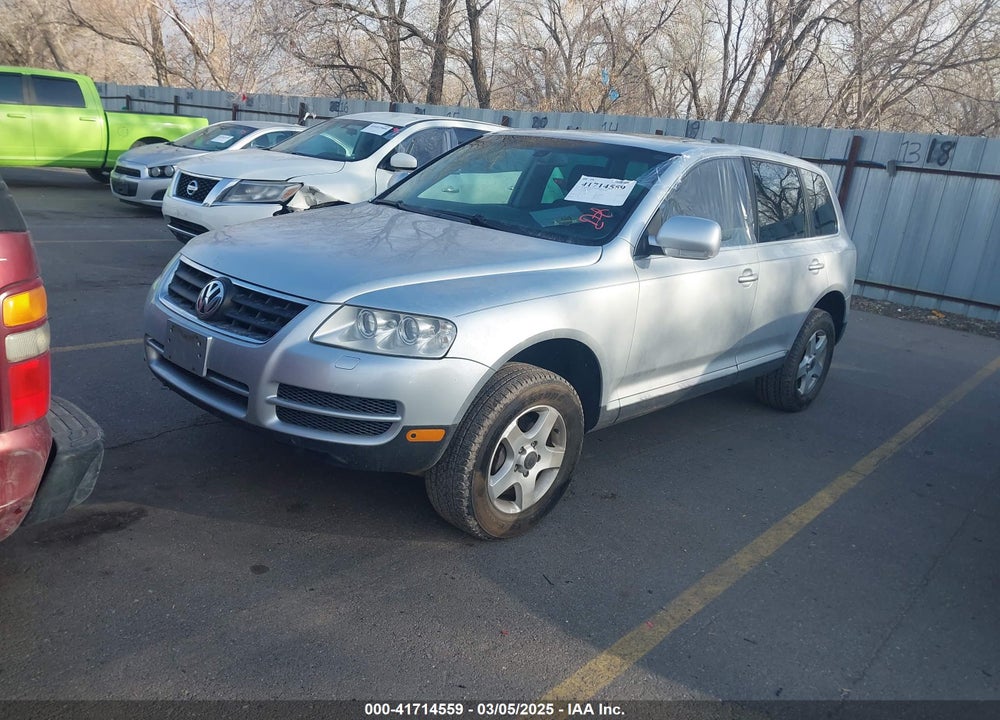 2005 VOLKSWAGEN TOUAREG VIN: WVGBG77L55D016459