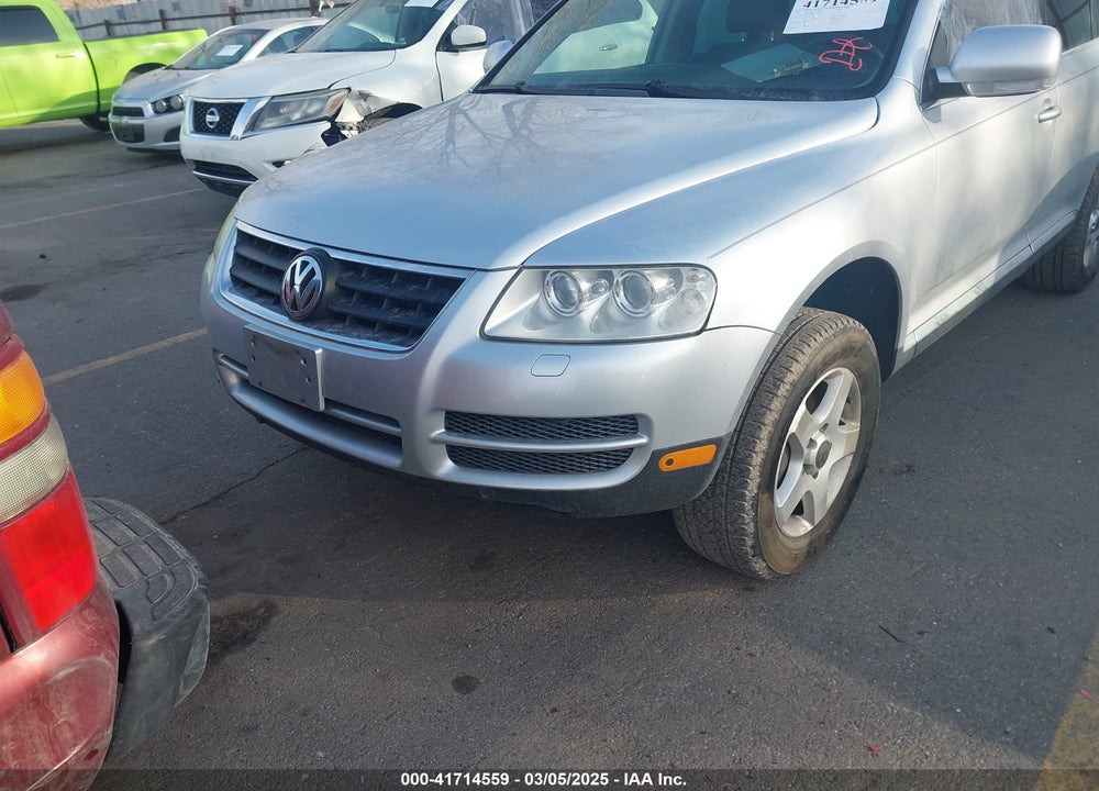 2005 VOLKSWAGEN TOUAREG VIN: WVGBG77L55D016459