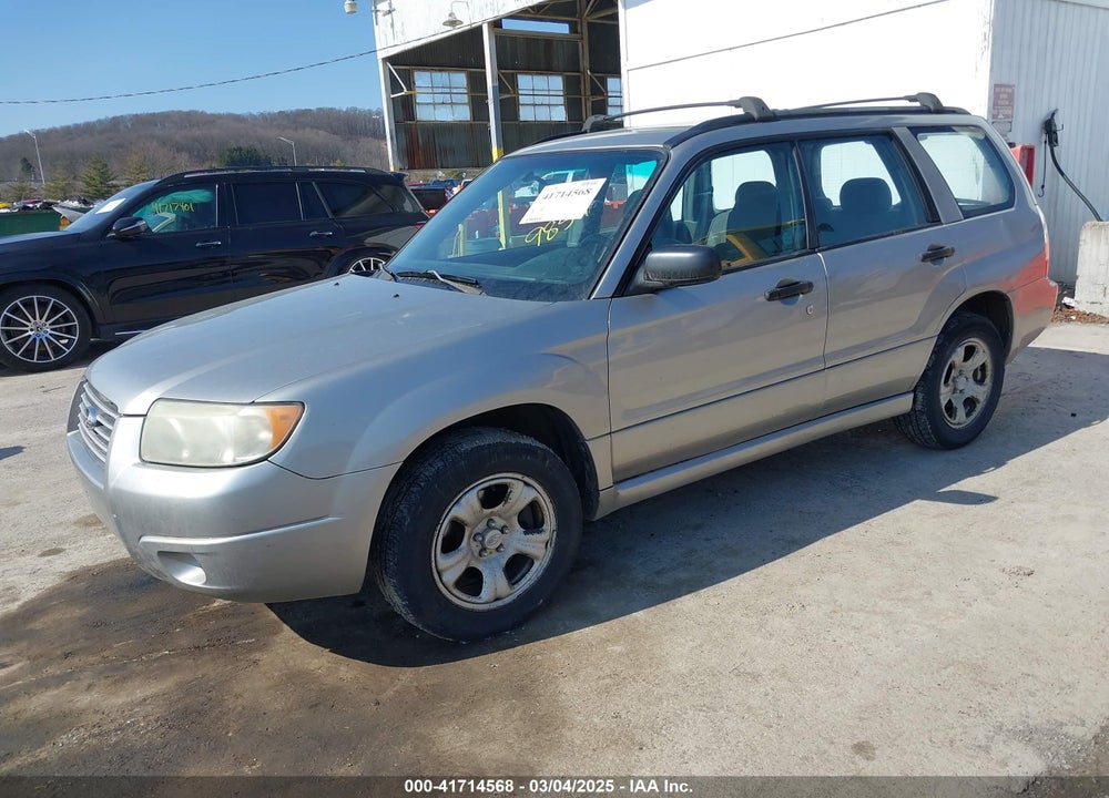 2007 SUBARU FORESTER 2.5X VIN: JF1SG63697H739859