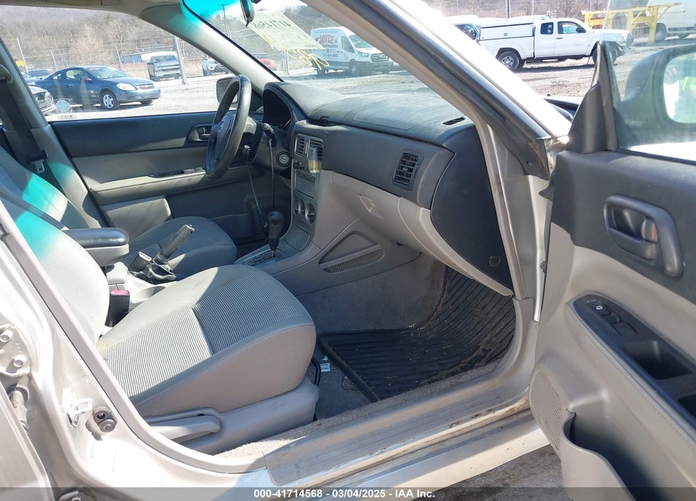 2007 SUBARU FORESTER 2.5X VIN: JF1SG63697H739859