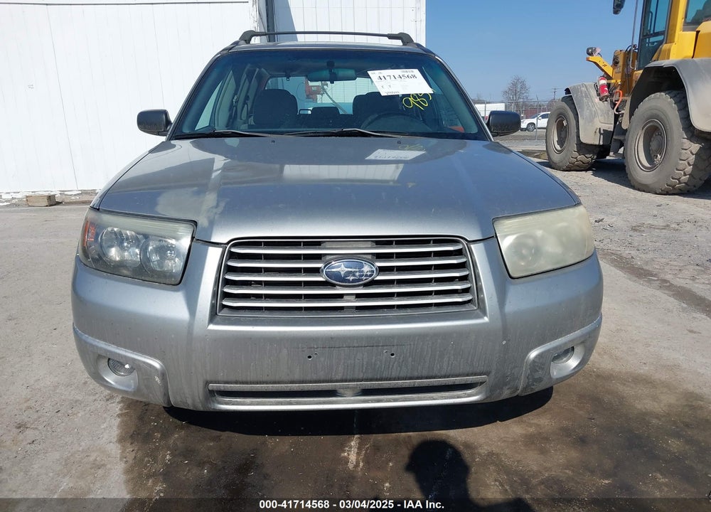 2007 SUBARU FORESTER 2.5X VIN: JF1SG63697H739859