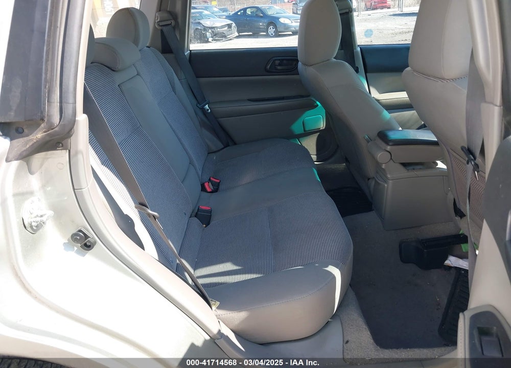 2007 SUBARU FORESTER 2.5X VIN: JF1SG63697H739859