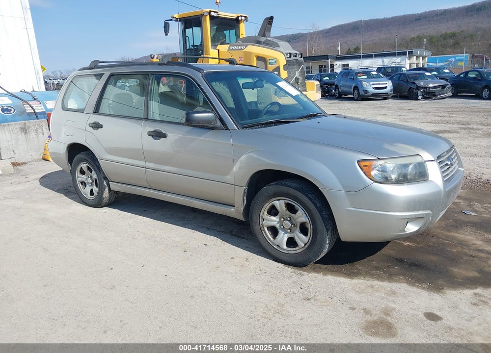 2007 SUBARU FORESTER 2.5X VIN: JF1SG63697H739859