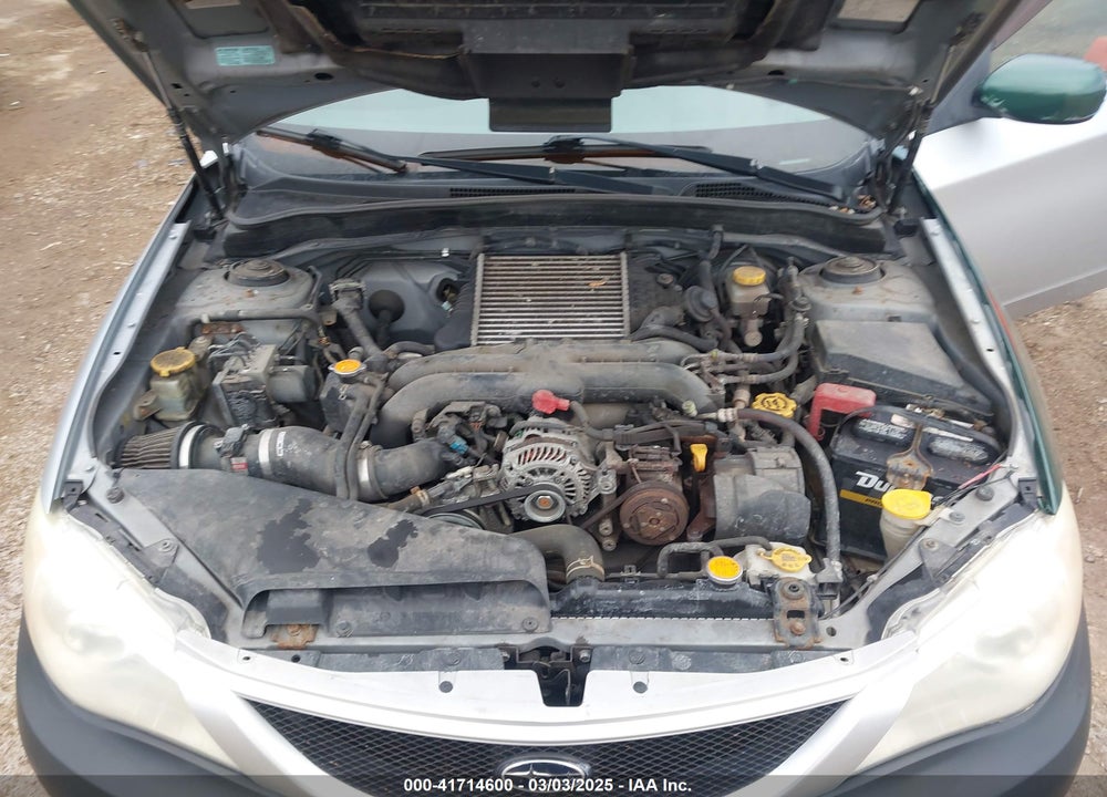 2009 SUBARU IMPREZA VIN: JF1GH74699H809340