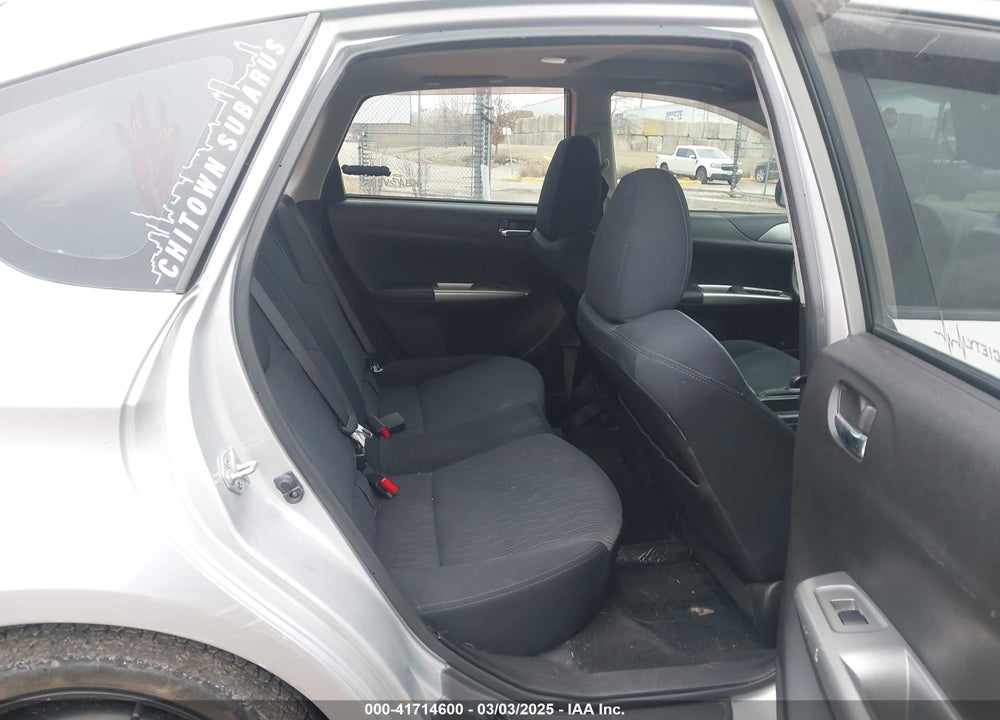 2009 SUBARU IMPREZA VIN: JF1GH74699H809340
