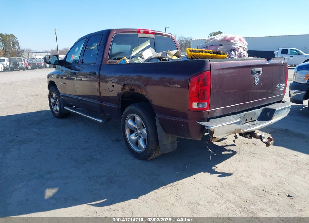 2005 DODGE RAM 1500 SLT/LARAMIE VIN: 1D7HU18N25S200568