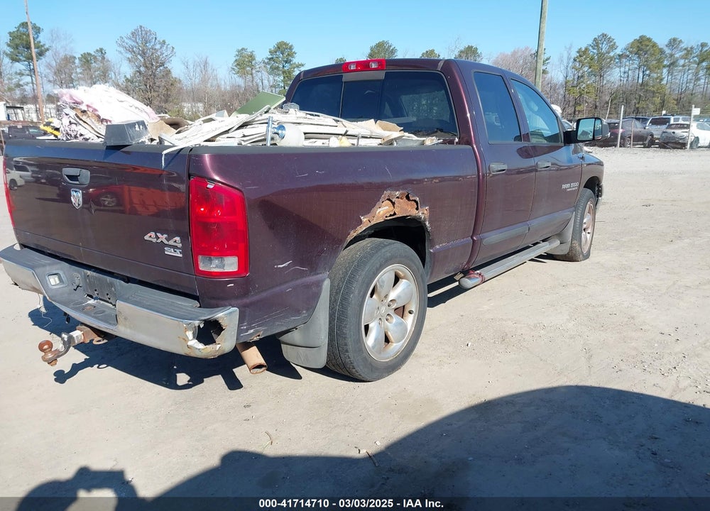 2005 DODGE RAM 1500 SLT/LARAMIE VIN: 1D7HU18N25S200568