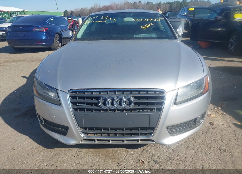 2010 AUDI A5 2.0T PREMIUM VIN: WAULFAFR1AA036568
