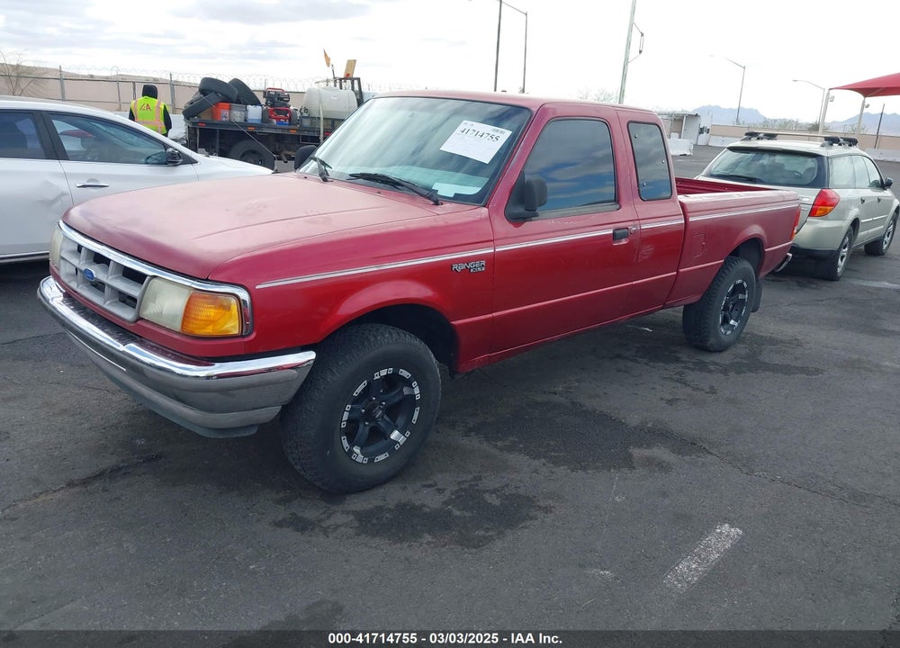 1993 FORD RANGER SUPER CAB VIN: 1FTCR14X2PPB72788