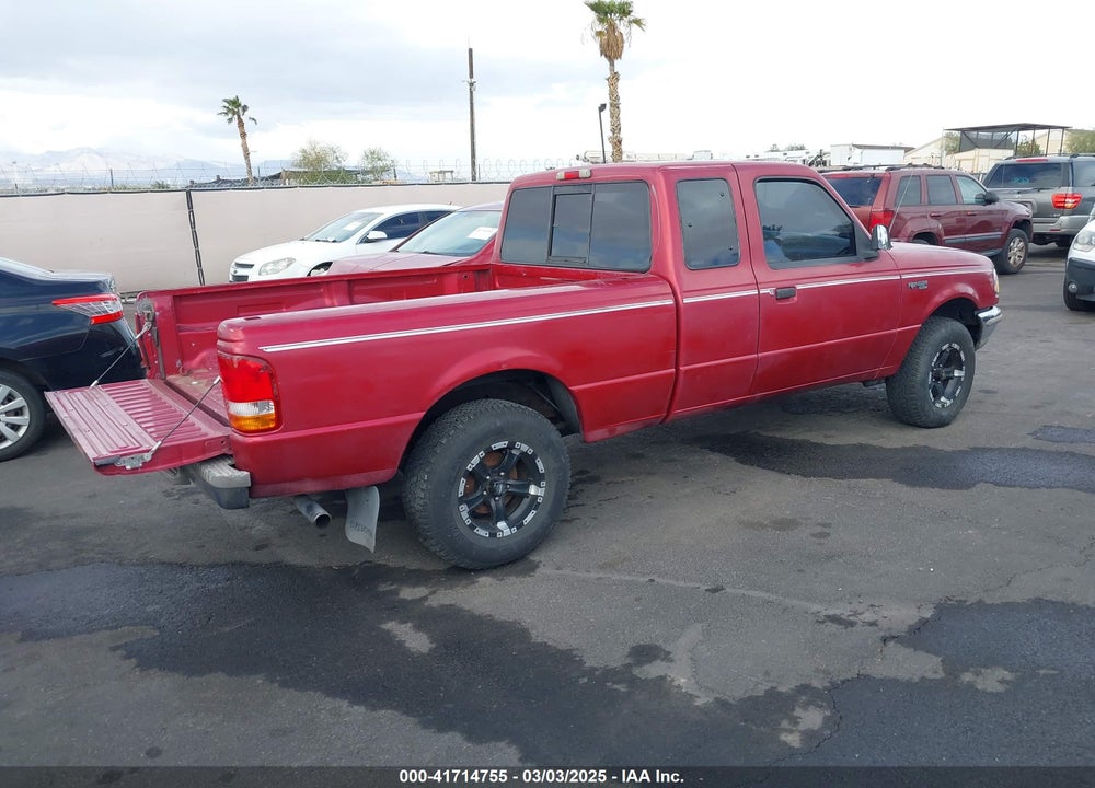 1993 FORD RANGER SUPER CAB VIN: 1FTCR14X2PPB72788