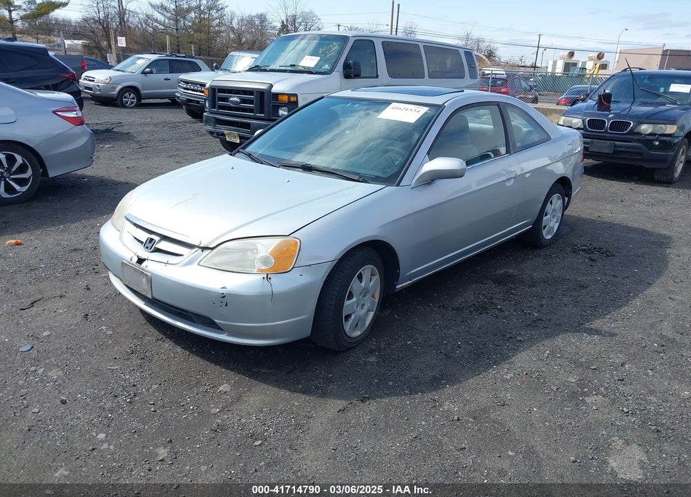 2002 HONDA CIVIC EX VIN: 1HGEM22932L032493