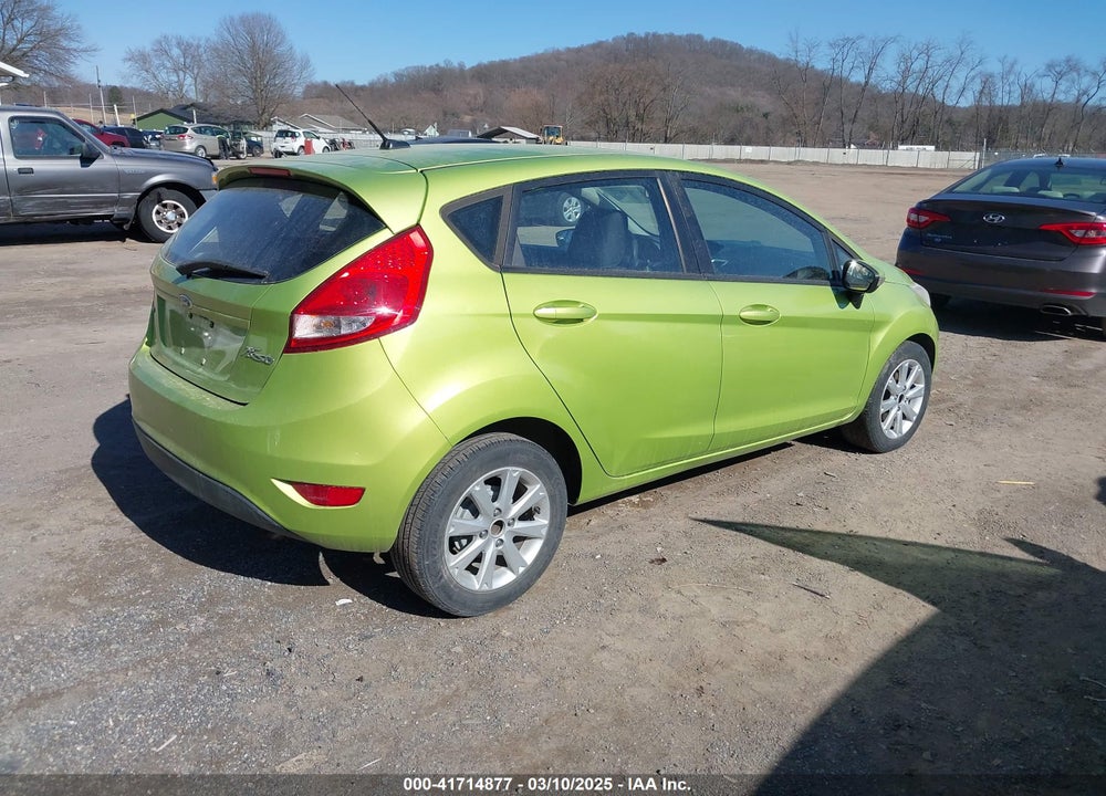 2011 FORD FIESTA VIN: 3FADP4EJ6BM166678