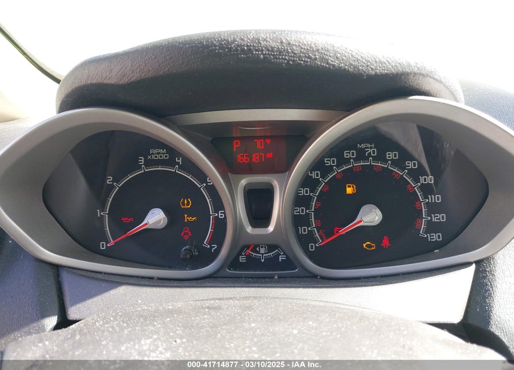 2011 FORD FIESTA VIN: 3FADP4EJ6BM166678