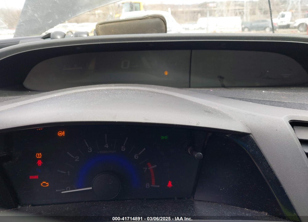 2012 HONDA CIVIC VIN: 2HGFG3B57CH549132
