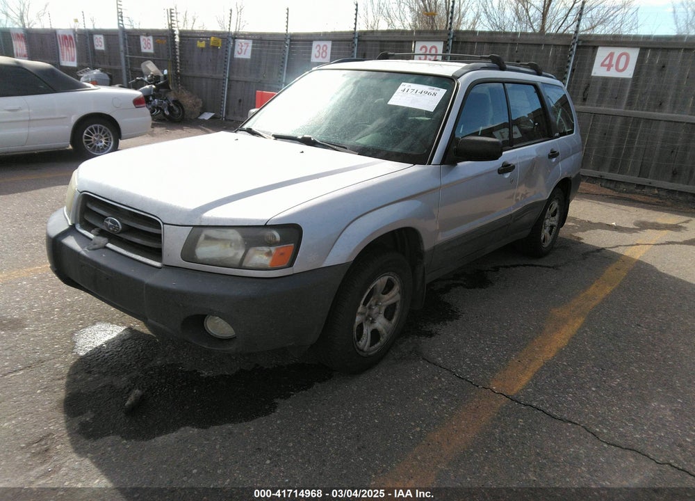 2004 SUBARU FORESTER 2.5X VIN: JF1SG63674H760351