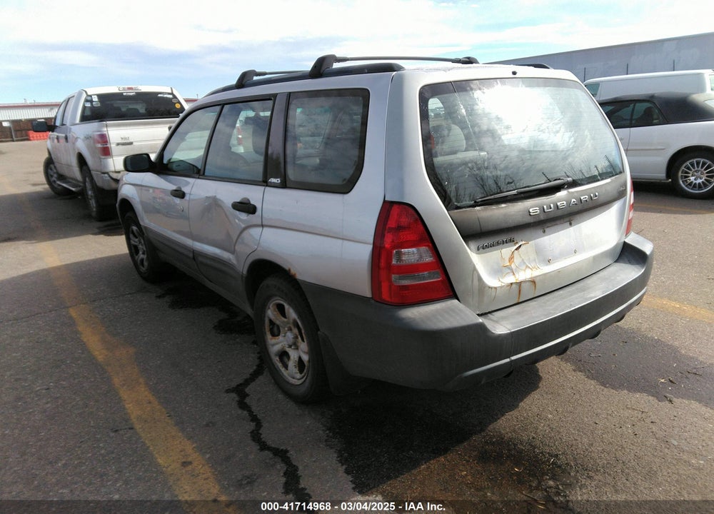 2004 SUBARU FORESTER 2.5X VIN: JF1SG63674H760351