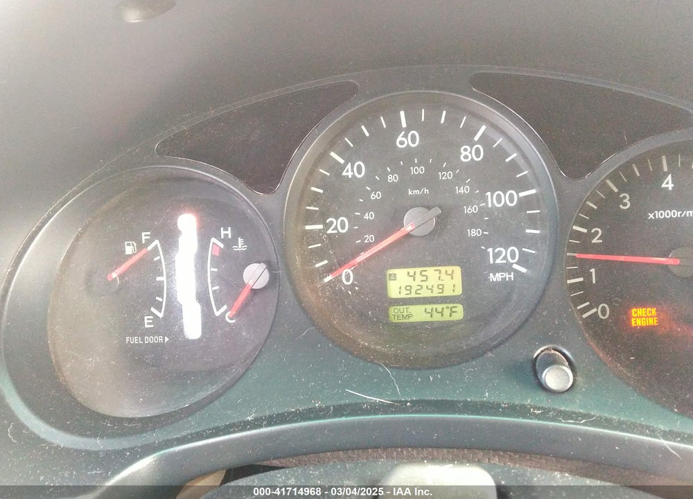 2004 SUBARU FORESTER 2.5X VIN: JF1SG63674H760351