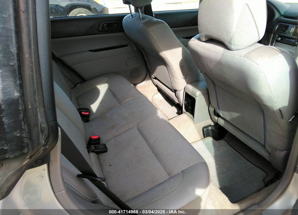 2004 SUBARU FORESTER 2.5X VIN: JF1SG63674H760351