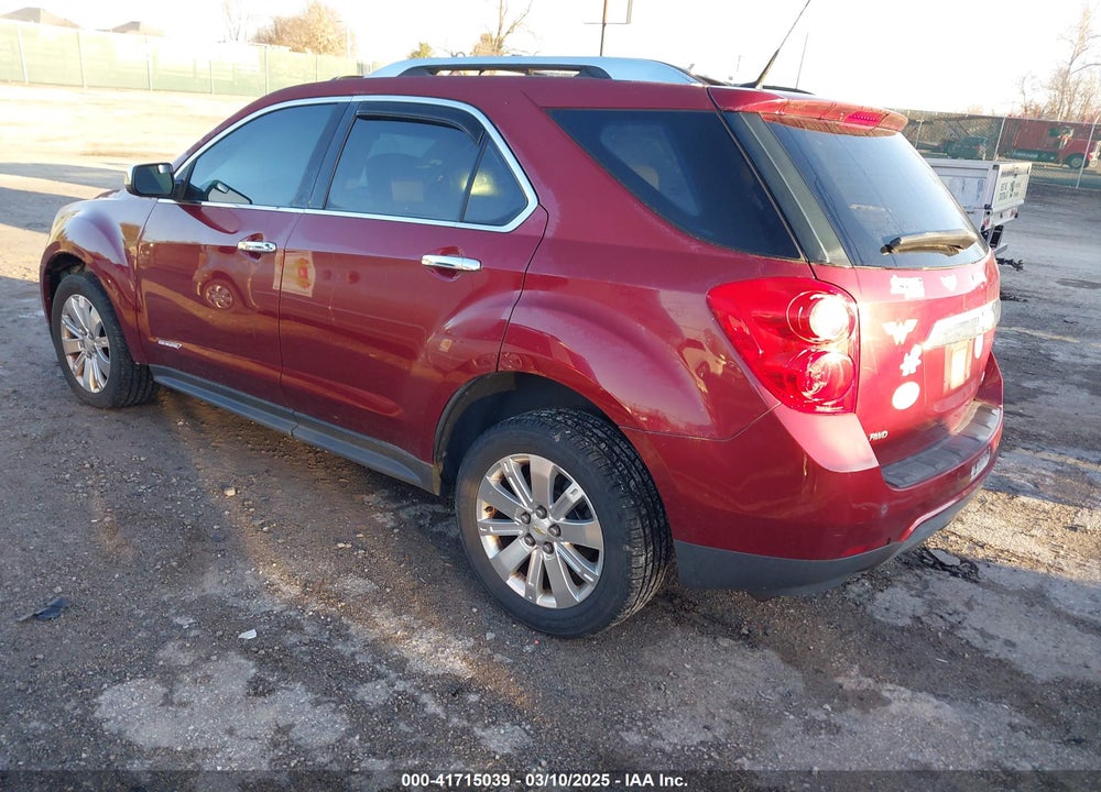 2010 CHEVROLET EQUINOX LTZ VIN: 2CNFLGEW3A6302538