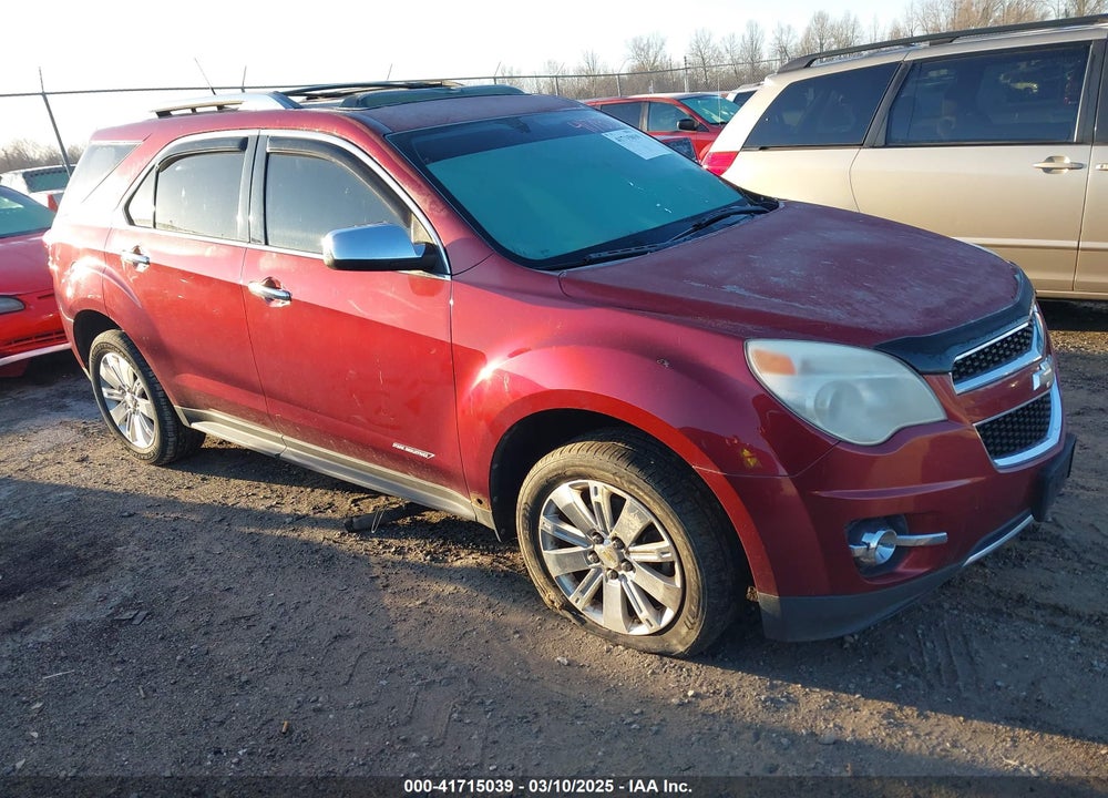 2010 CHEVROLET EQUINOX LTZ VIN: 2CNFLGEW3A6302538