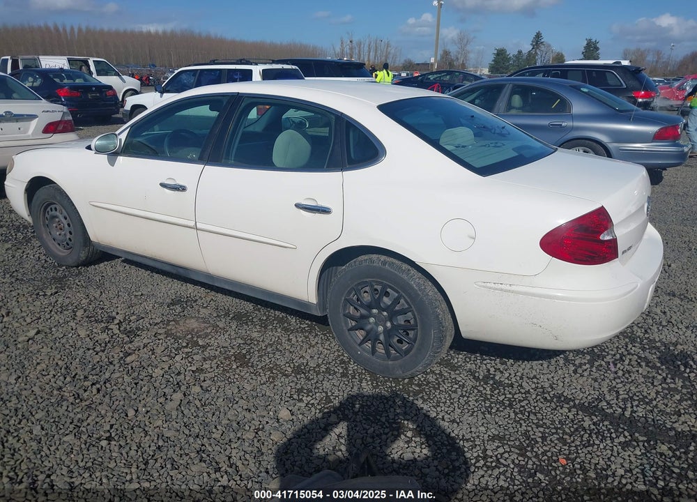 2005 BUICK LACROSSE CX VIN: 2G4WC532751320015