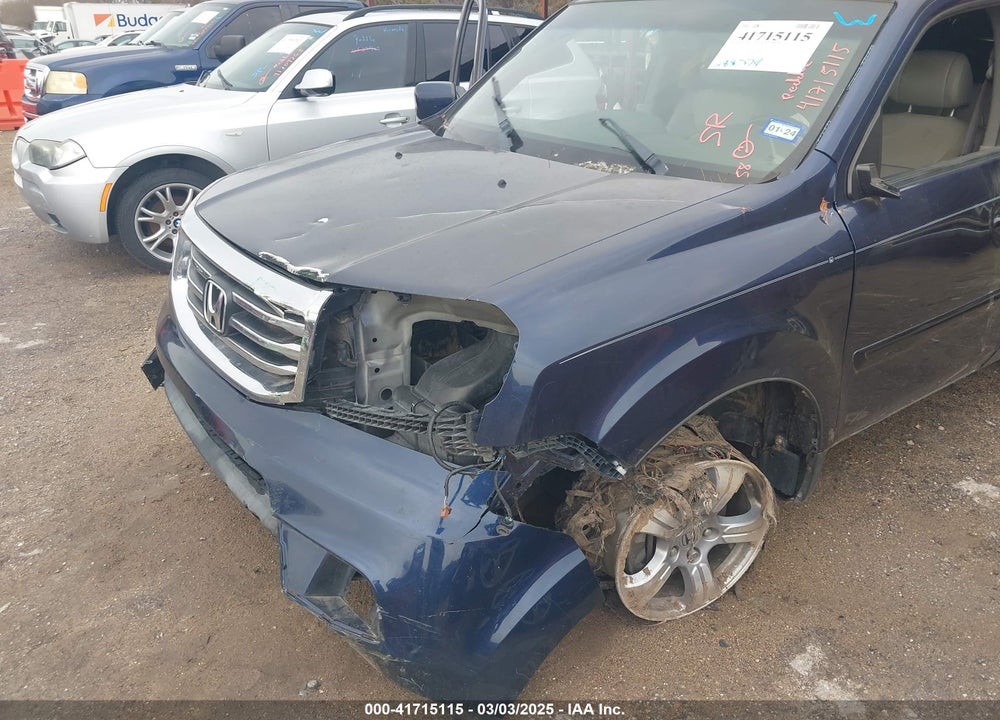 2013 HONDA PILOT VIN: 5FNYF3H51DB016542