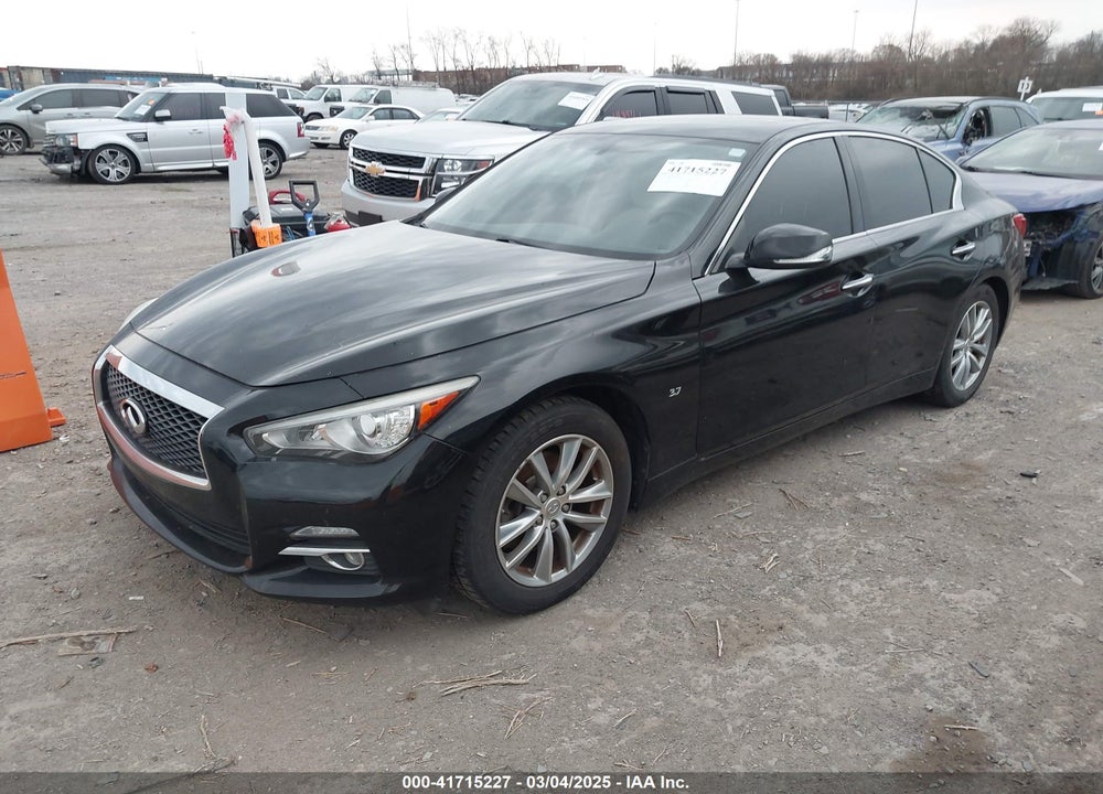 2014 INFINITI Q50 VIN: JN1BV7ARXEM704791