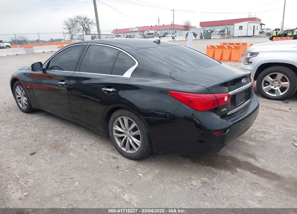 2014 INFINITI Q50 VIN: JN1BV7ARXEM704791