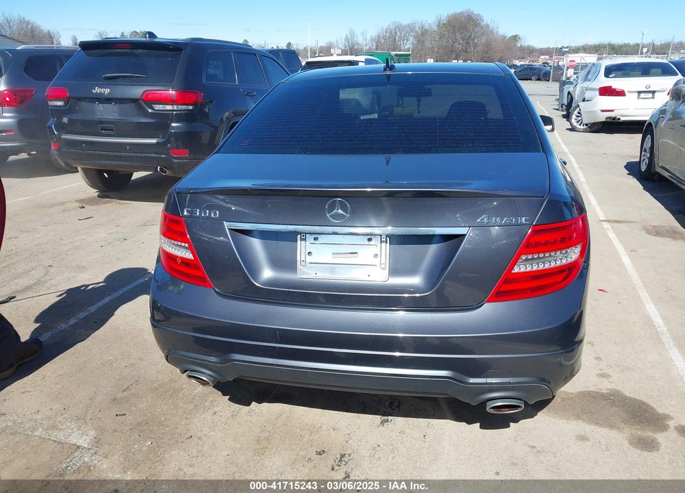 2013 MERCEDES-BENZ C 300 VIN: WDDGF8AB7DR263539