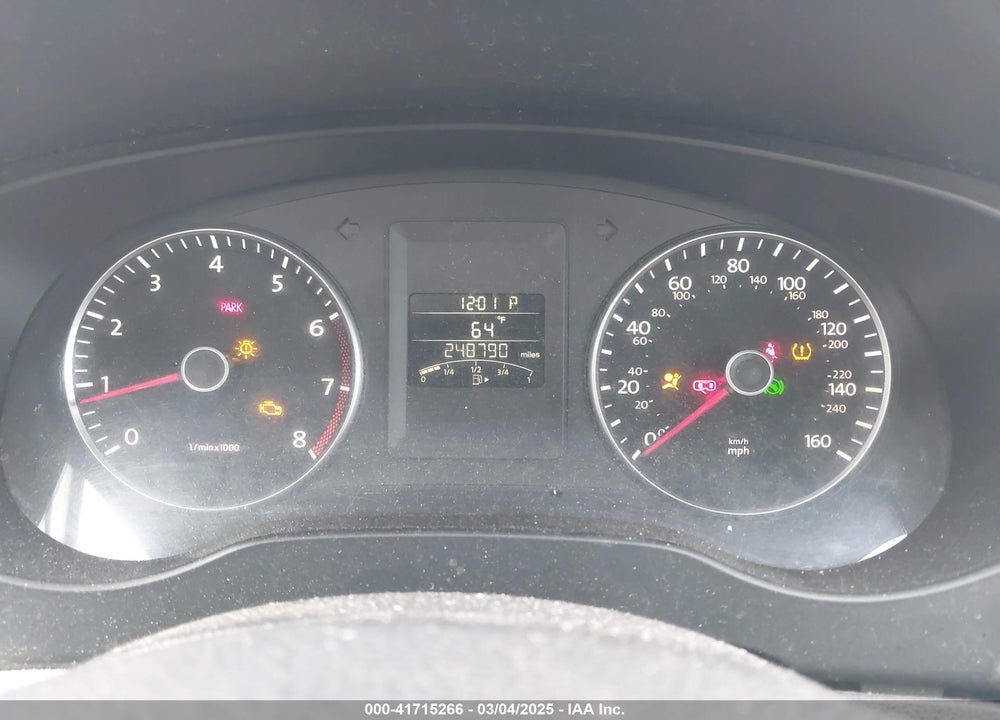 2012 VOLKSWAGEN JETTA VIN: 3VWDP7AJ7CM371023
