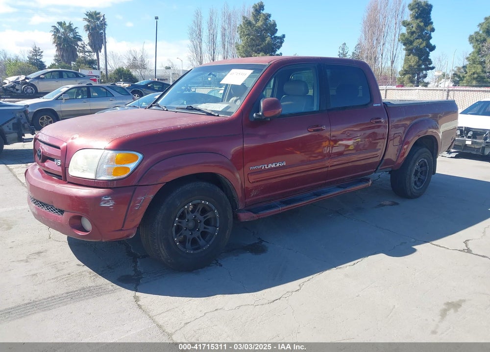 2004 TOYOTA TUNDRA VIN: 5TBDT48114S447932