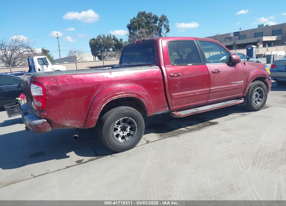 2004 TOYOTA TUNDRA VIN: 5TBDT48114S447932