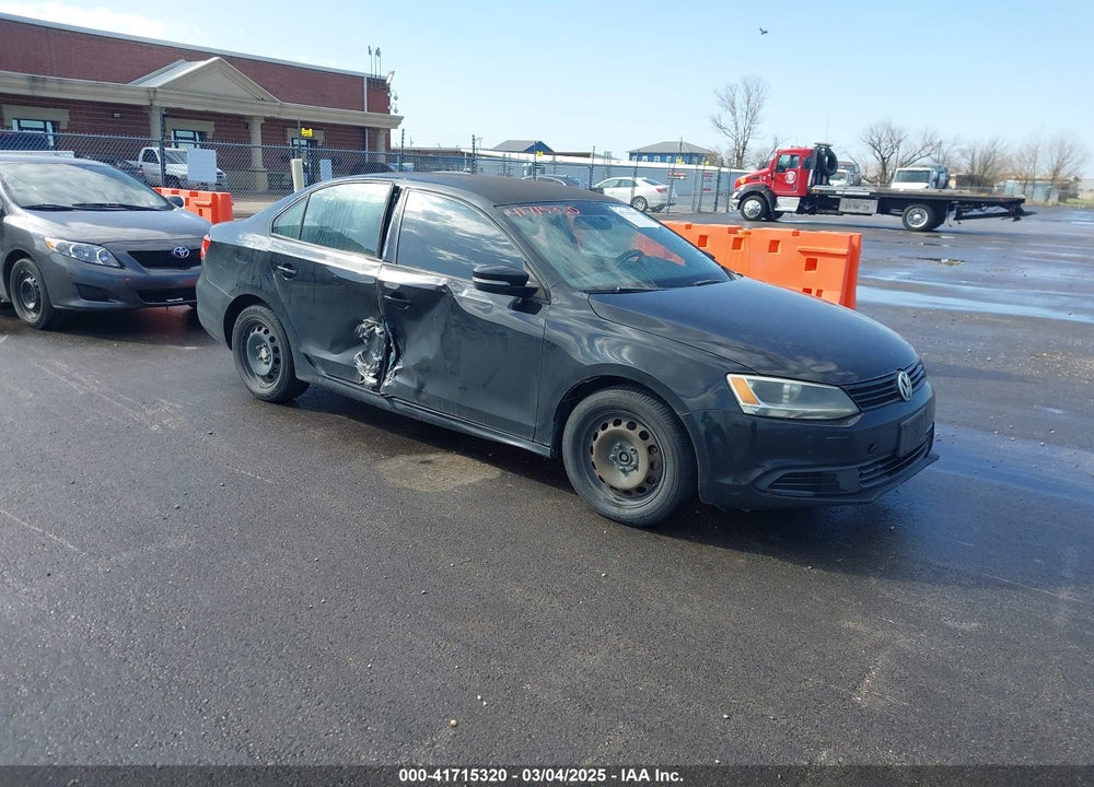 2012 VOLKSWAGEN JETTA 2.5L SE VIN: 3VWDP7AJ7CM370356