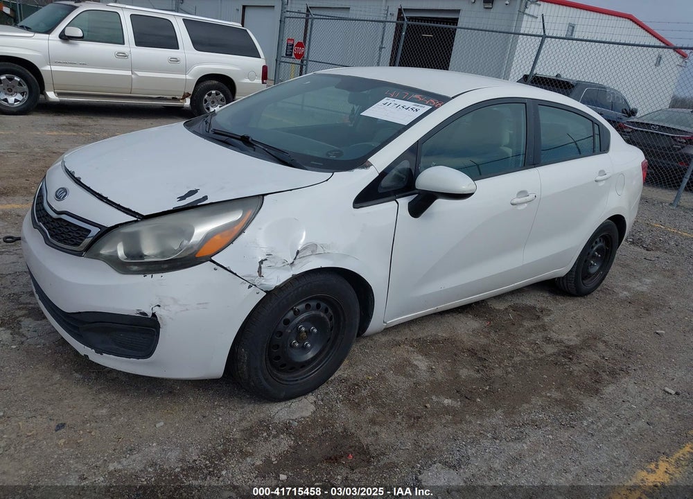 2012 KIA RIO VIN: KNADM4A38C6049757