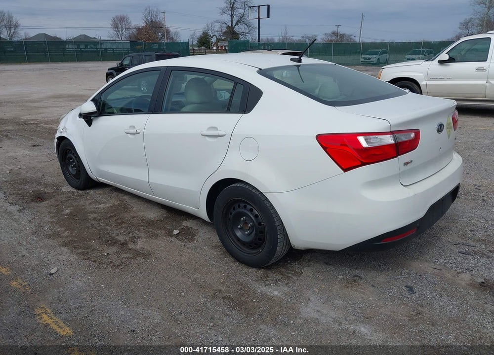 2012 KIA RIO VIN: KNADM4A38C6049757