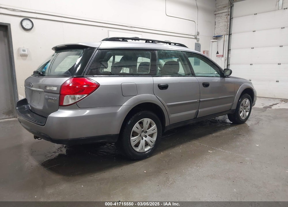 2008 SUBARU OUTBACK VIN: 4S4BP60C687358283
